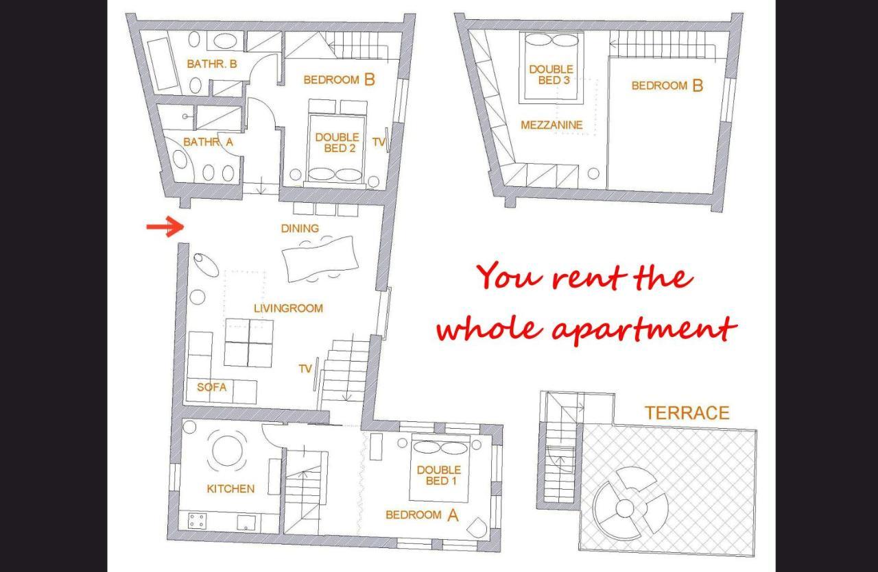 Apartament Casa Santa Sofia Palermo Zewnętrze zdjęcie